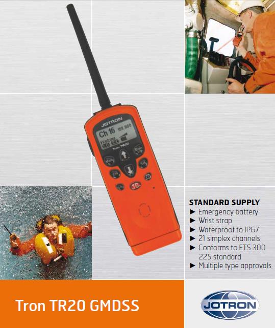 JOTRON Tron TR20 GMDSS VHF