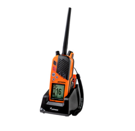 JOTRON Tron TR30 GMDSS and maritime VHF radio with charger and rechargeable battery